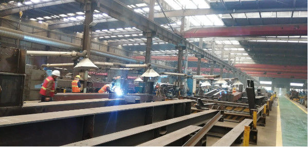 Shandong Jiuyuan Steel Structure Co., Ltd manufacturer production line